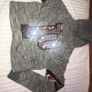 Cute grey sweater from pink